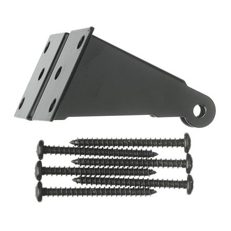 Hampton Products-Wright BLK Repl Jamb Bracket V1020RJBBL